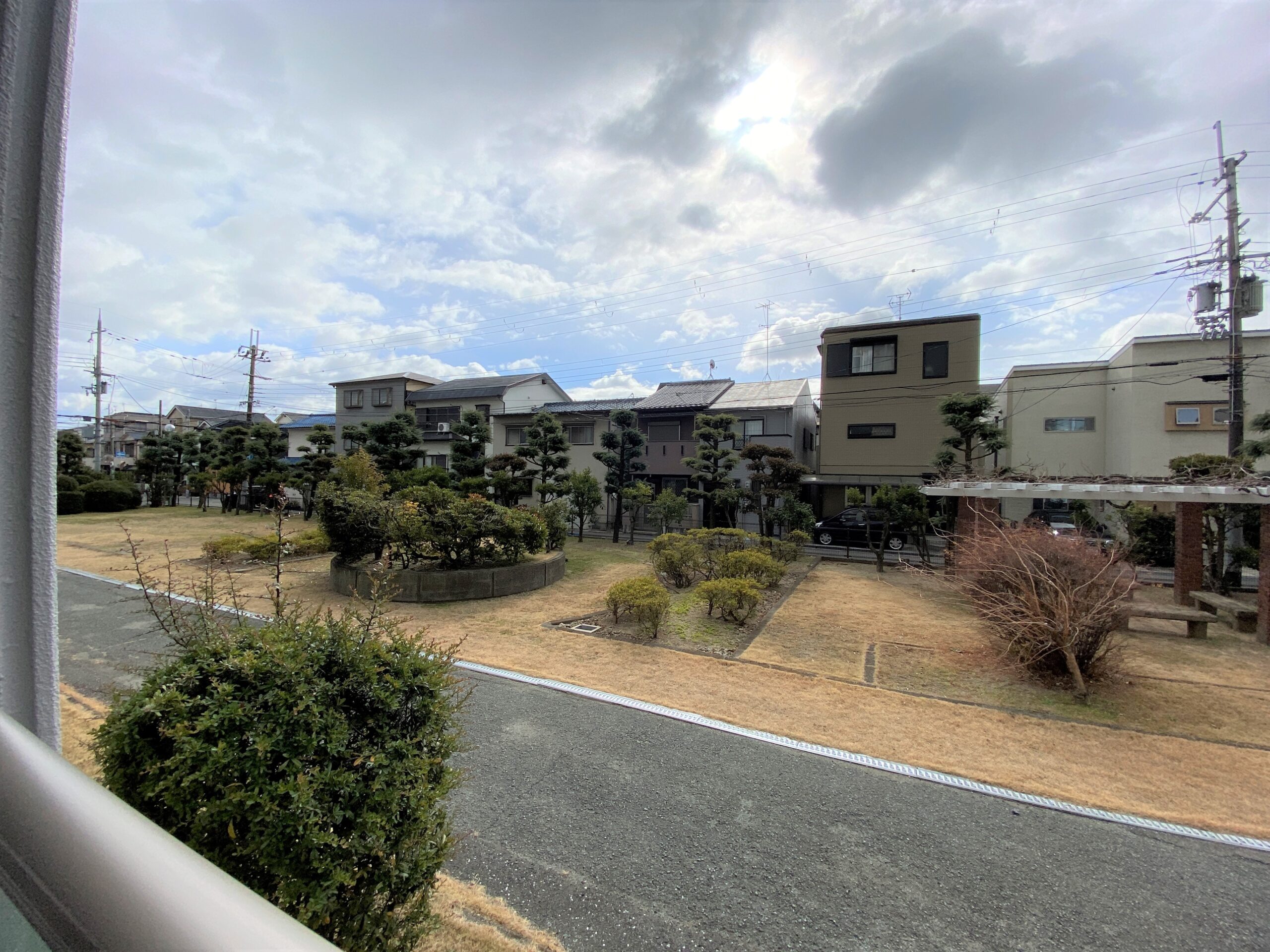 バルコニーからの眺望_鳴尾小松住宅